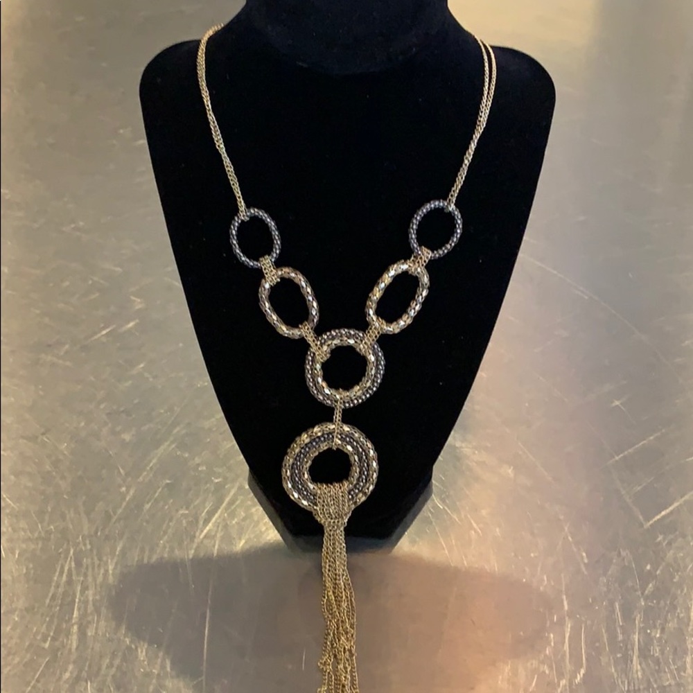 Gold Toned Accent Necklace So Pretty